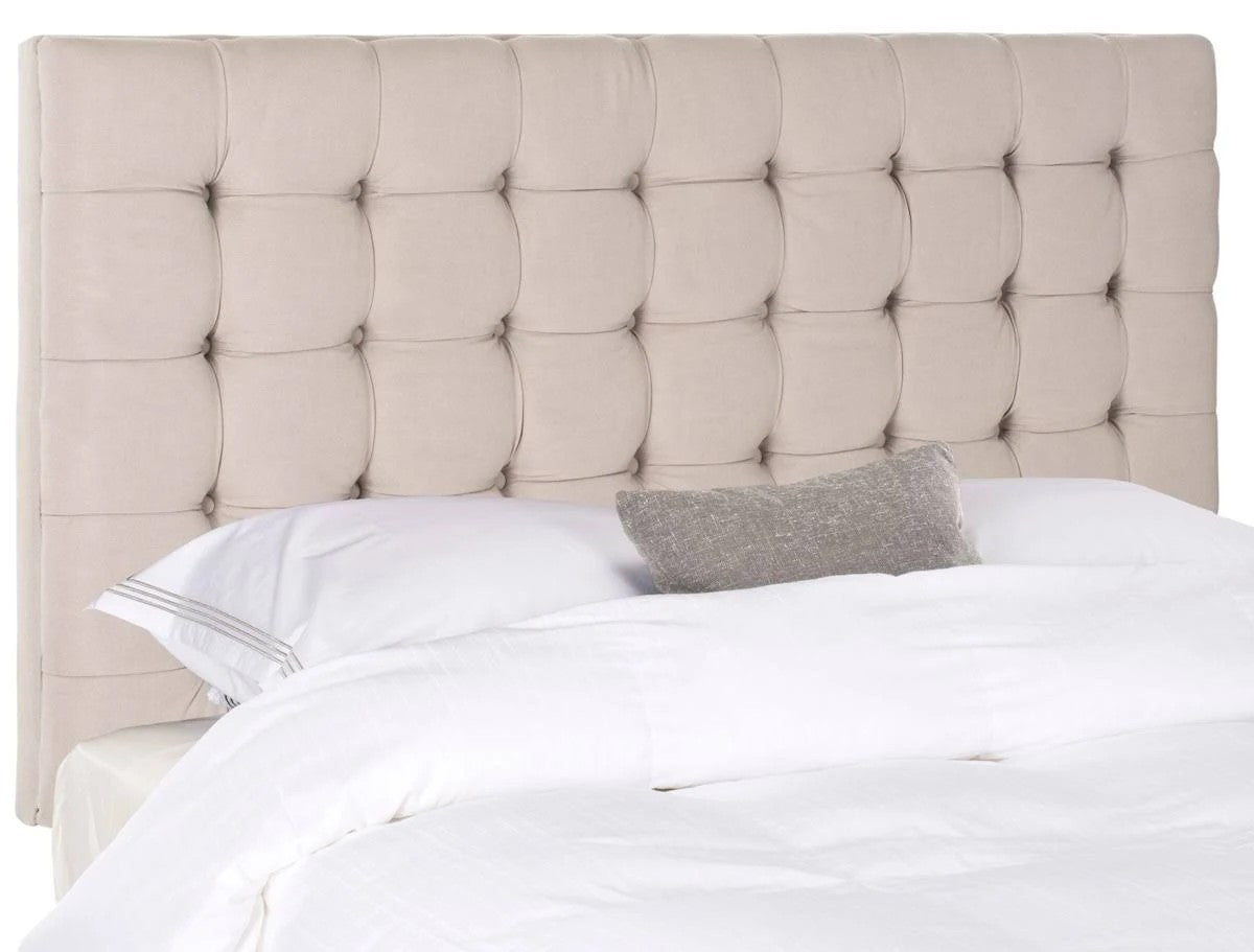 Safavieh Lamar Tufted Headboard - Taupe - King