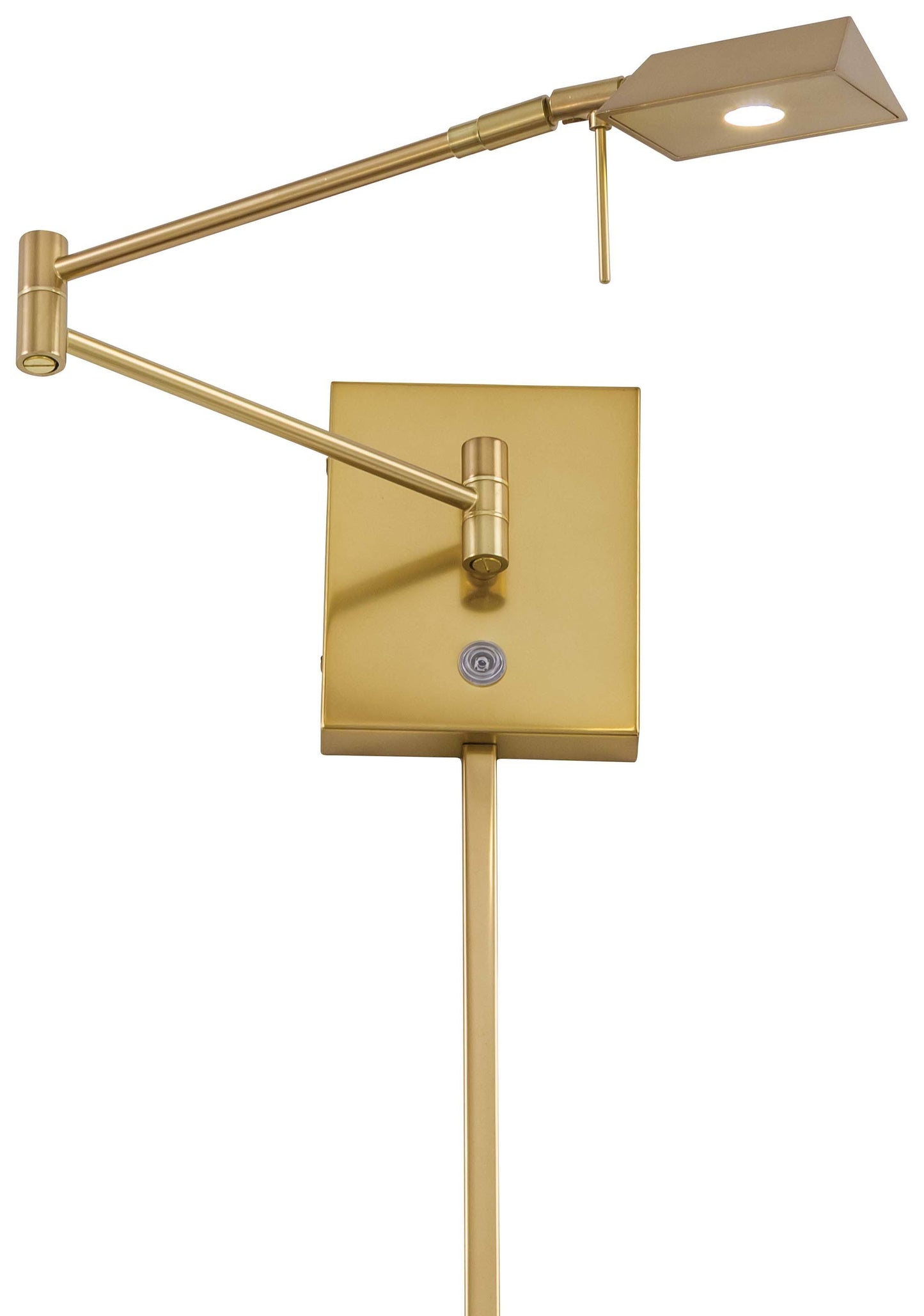 George Kovacs P4318-248 LED Swing Arm Wall Lamp, Honey Gold