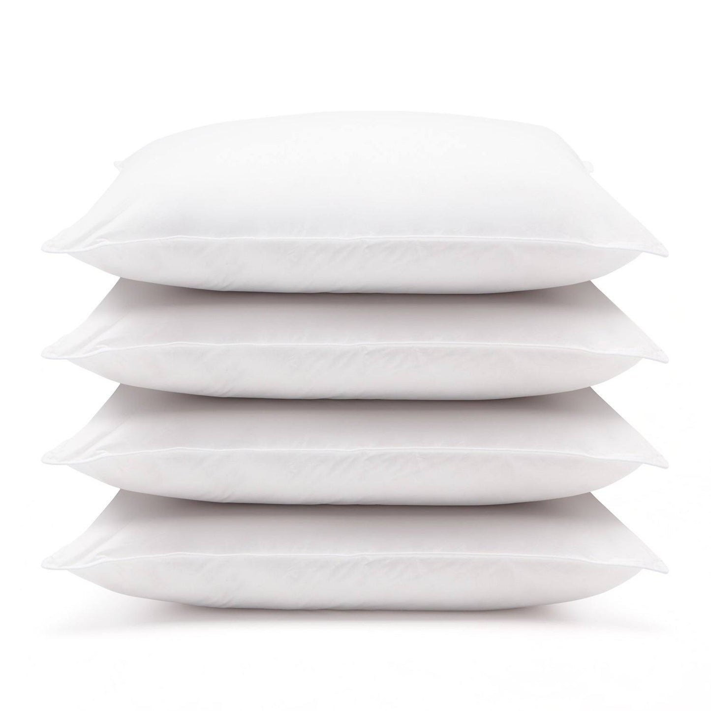 Downlite Hypoallergenic Down Alternative Jumbo Bed Pillow - Set of 4