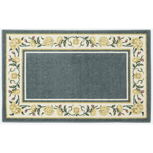 Brumlow Mills Salina Blue/White Area Rug - 26 x 310