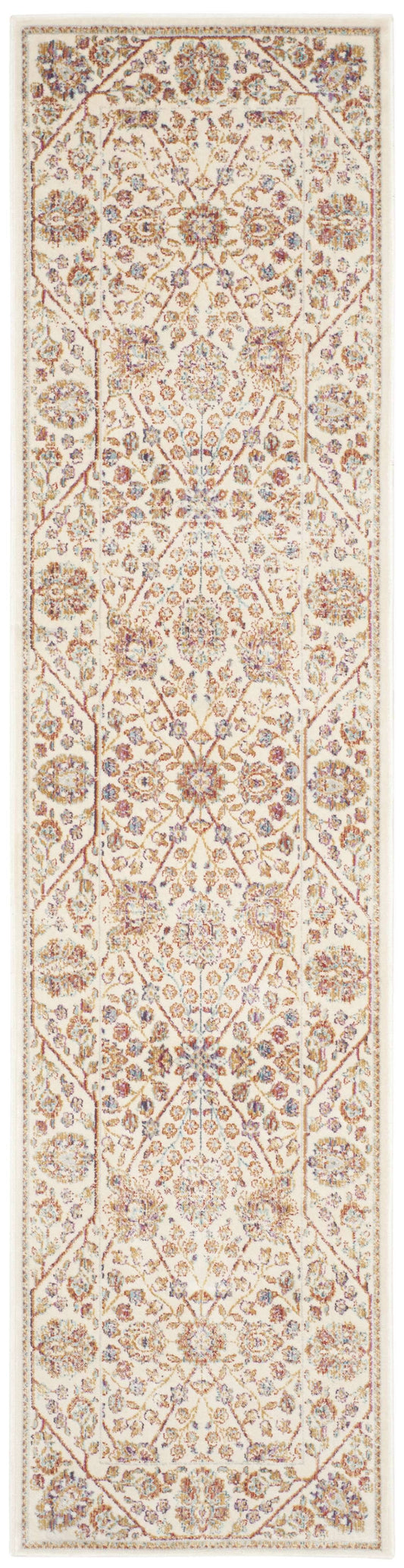 Safavieh Sevilla Ivory Traditional Rug - Runner 21 x 8