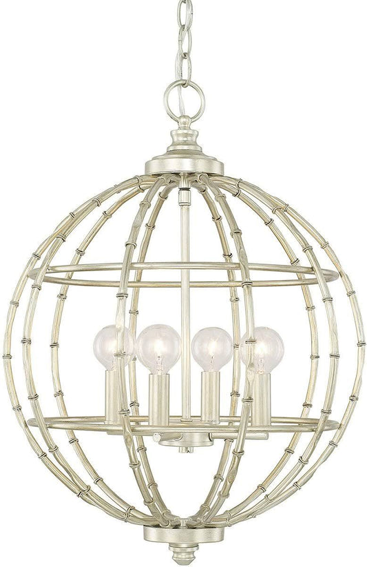 Capital Lighting 311841SF - Pendants 4 Light Pendant, Soft Gold