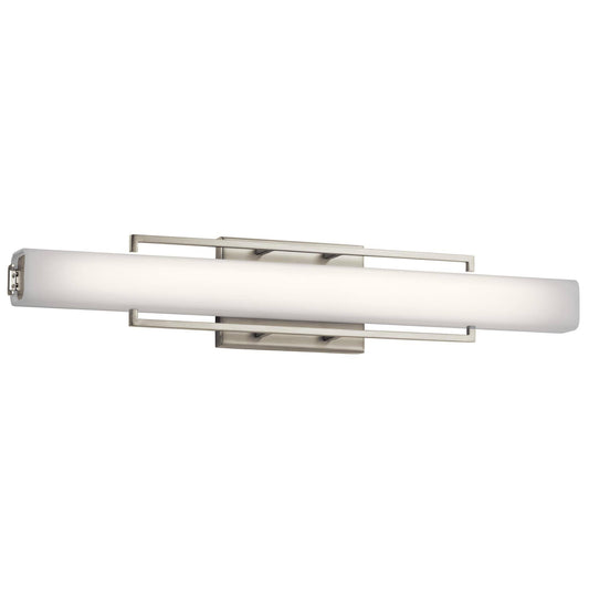 Elan Perov 25 LED Linear Bath Vanity Light - Brushed Nickel - 83748