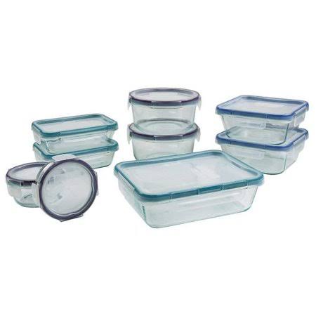 Snapware Pyrex 18-Piece Glass Food Storage Set