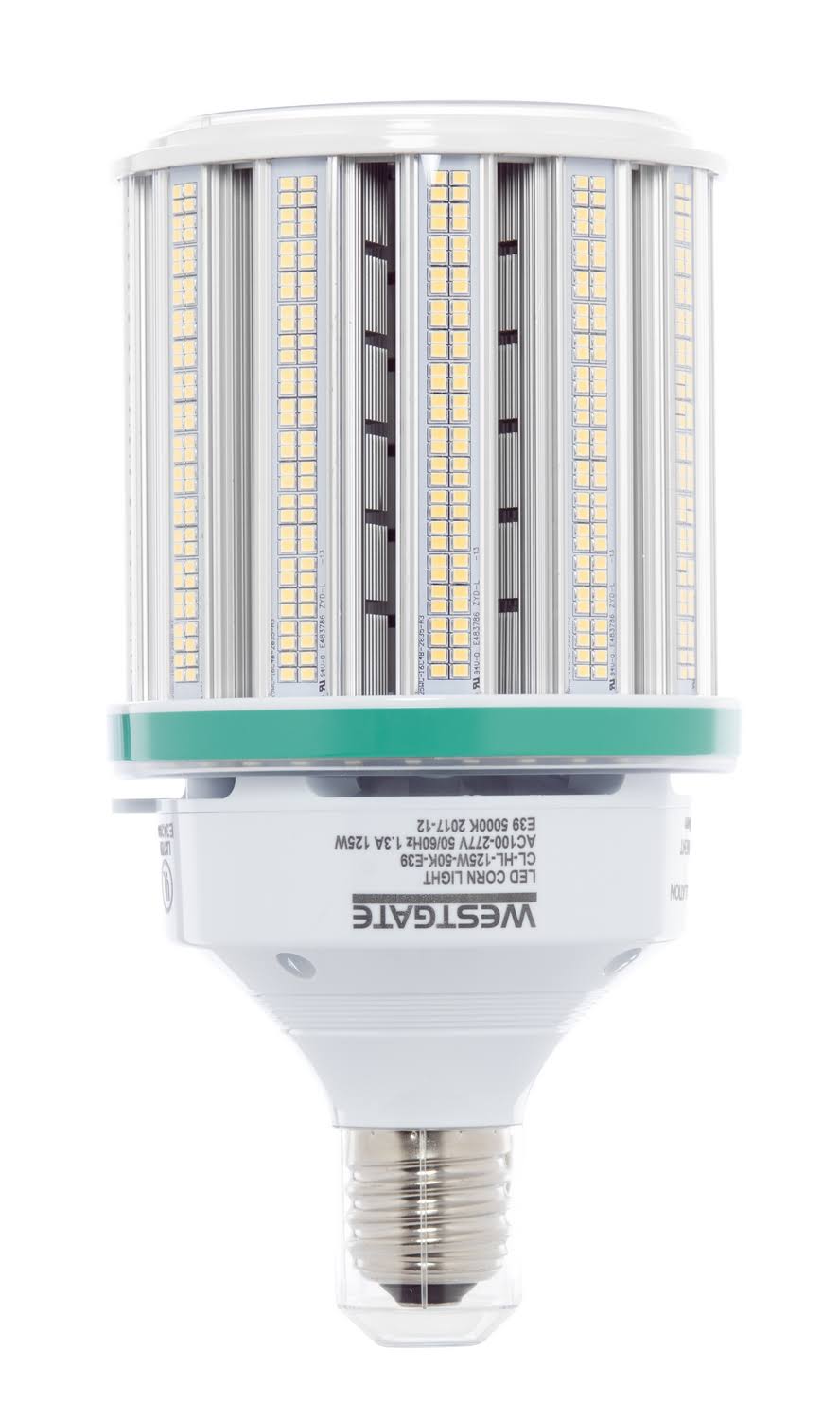 Westgate High Lumen LED Corn Lamp, 125 Watt, E39 Base, 5000K, CL-HL-125W-50K-E39