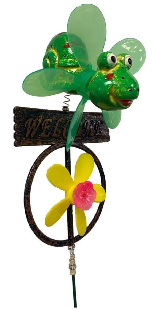 Bug with Welcome Sign Garden Stake Decoration Case of 48 MA1530045