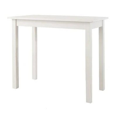 Carolina Cottage Tavern Pub Bar Table, Antique White