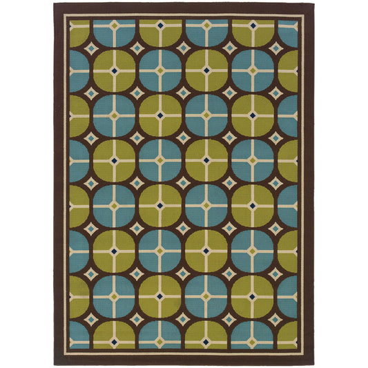 Oriental Weavers Caspian 1447X Brown Rug 37 x 56