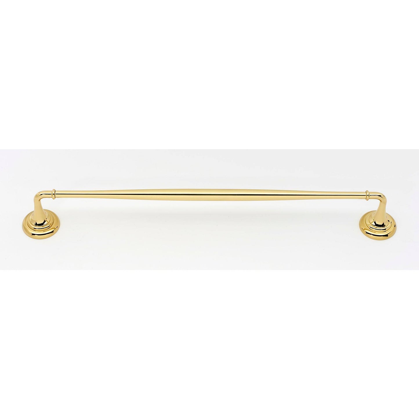 Alno Charlies A6720-18-PB 18 Towel Bar - Polished Brass