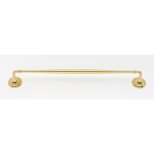 Alno Charlies A6720-18-PB 18 Towel Bar - Polished Brass