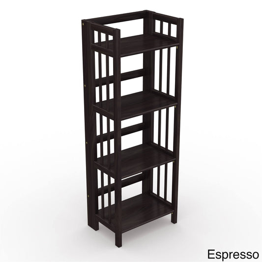 Stony-Edge Assembly Folding Bookcase