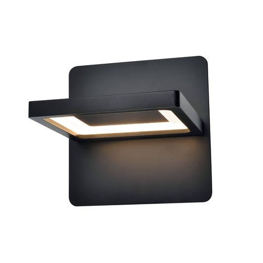 VONN LIGHTING-VMW17400BL-Atria - 6 inch 9.77W LED Rotative Wall Sconce