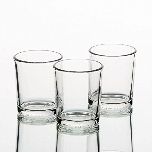 Set of 144 Clear Glass Eastland Votive Candle Holders