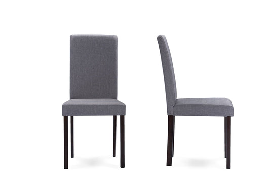 Baxton Studio Andrew Fabric Dining Chair - Set of 4