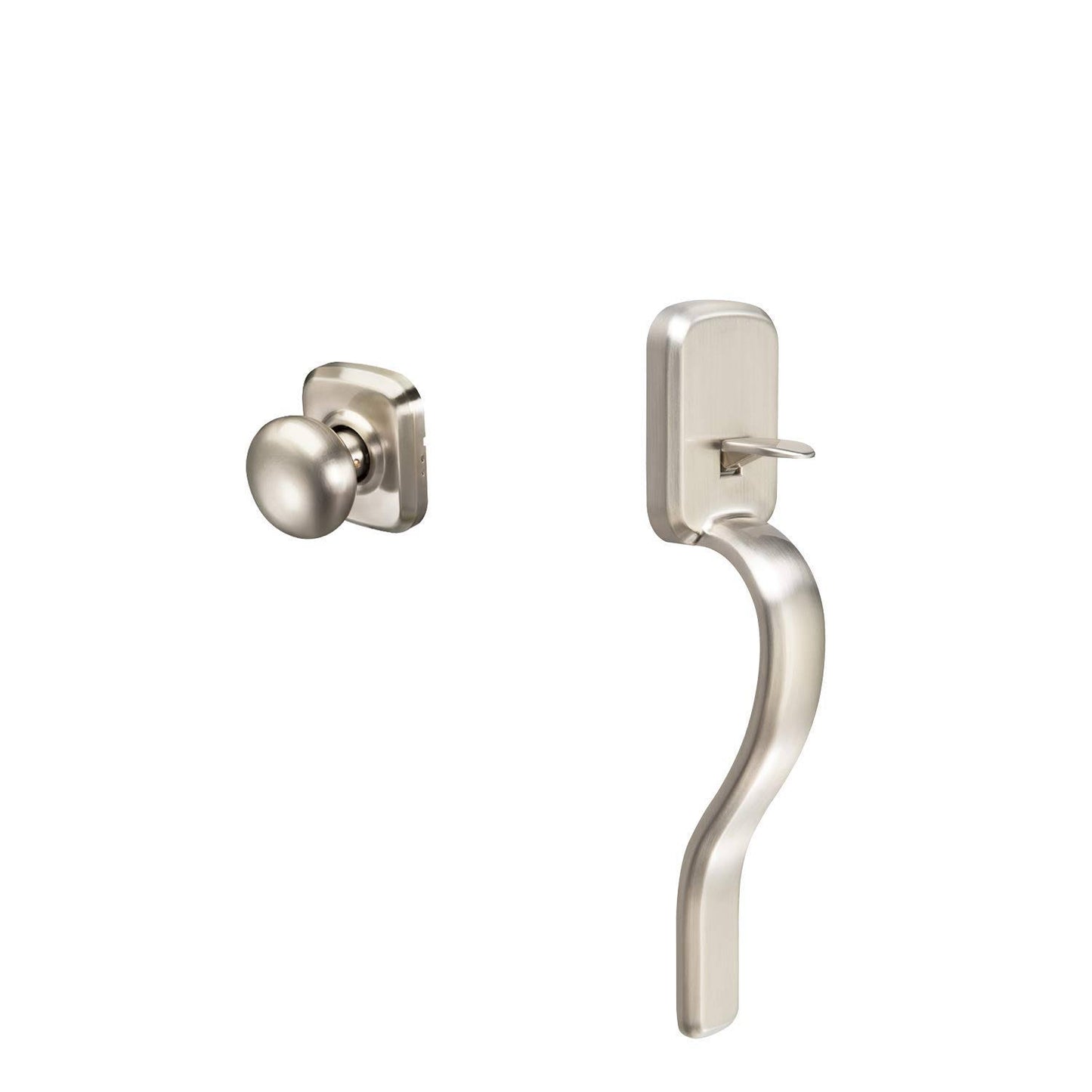 Yale - Passage Ridgefield Handleset - Satin Nickel