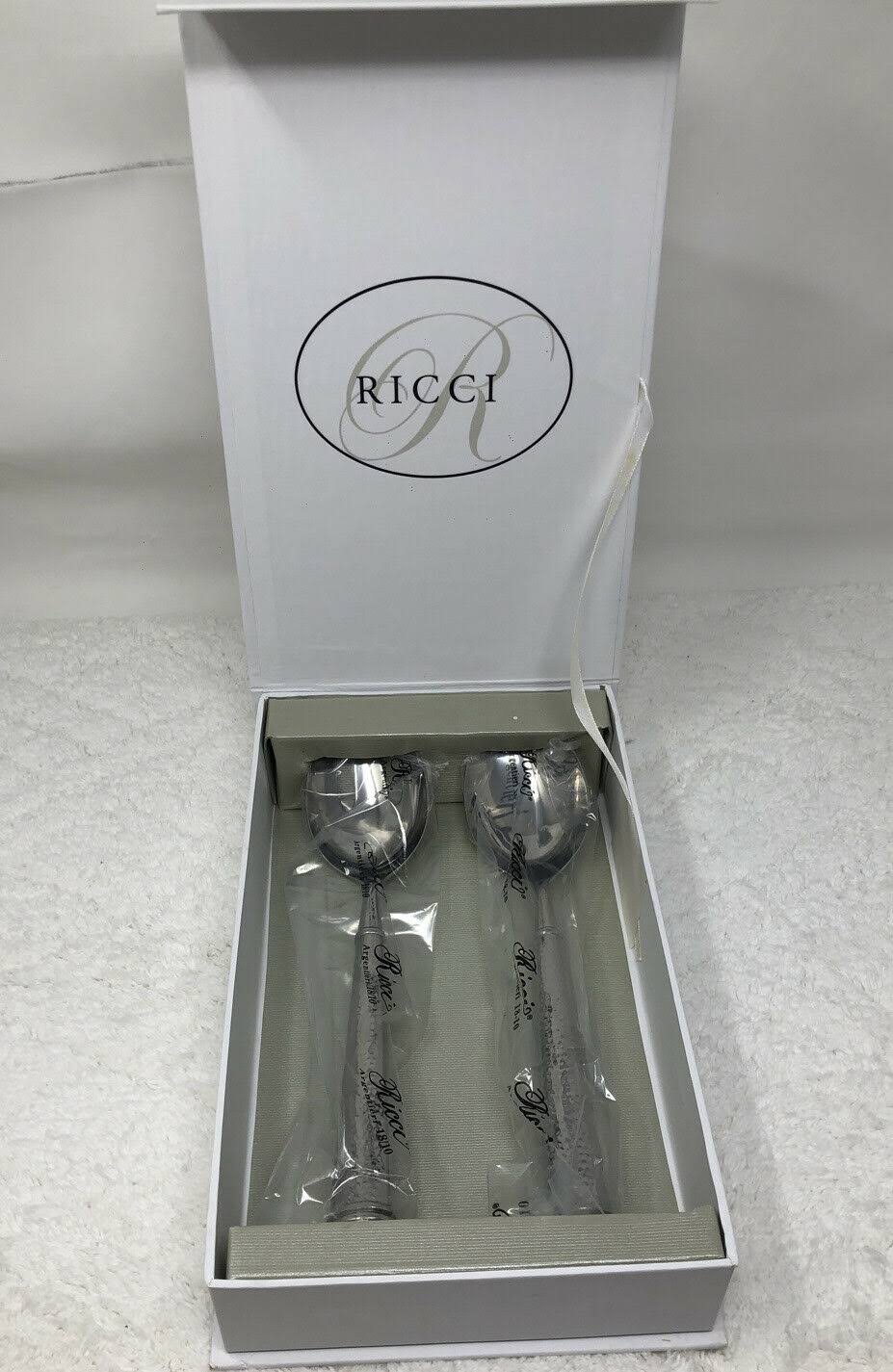 Ricci Argentieri Leopardo 2- Piece Salad Serving Set