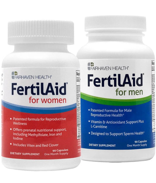 FertilAid Value Pack for Women and Men by Early Pregnancy Tests