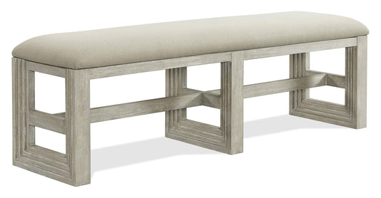 Riverside Furniture - Cascade Upholstered Dining Bench - 73444