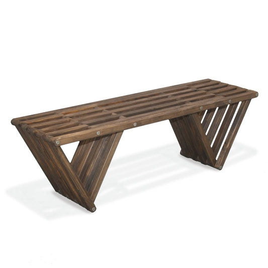 Glodea Bench X60 - Espresso Brown