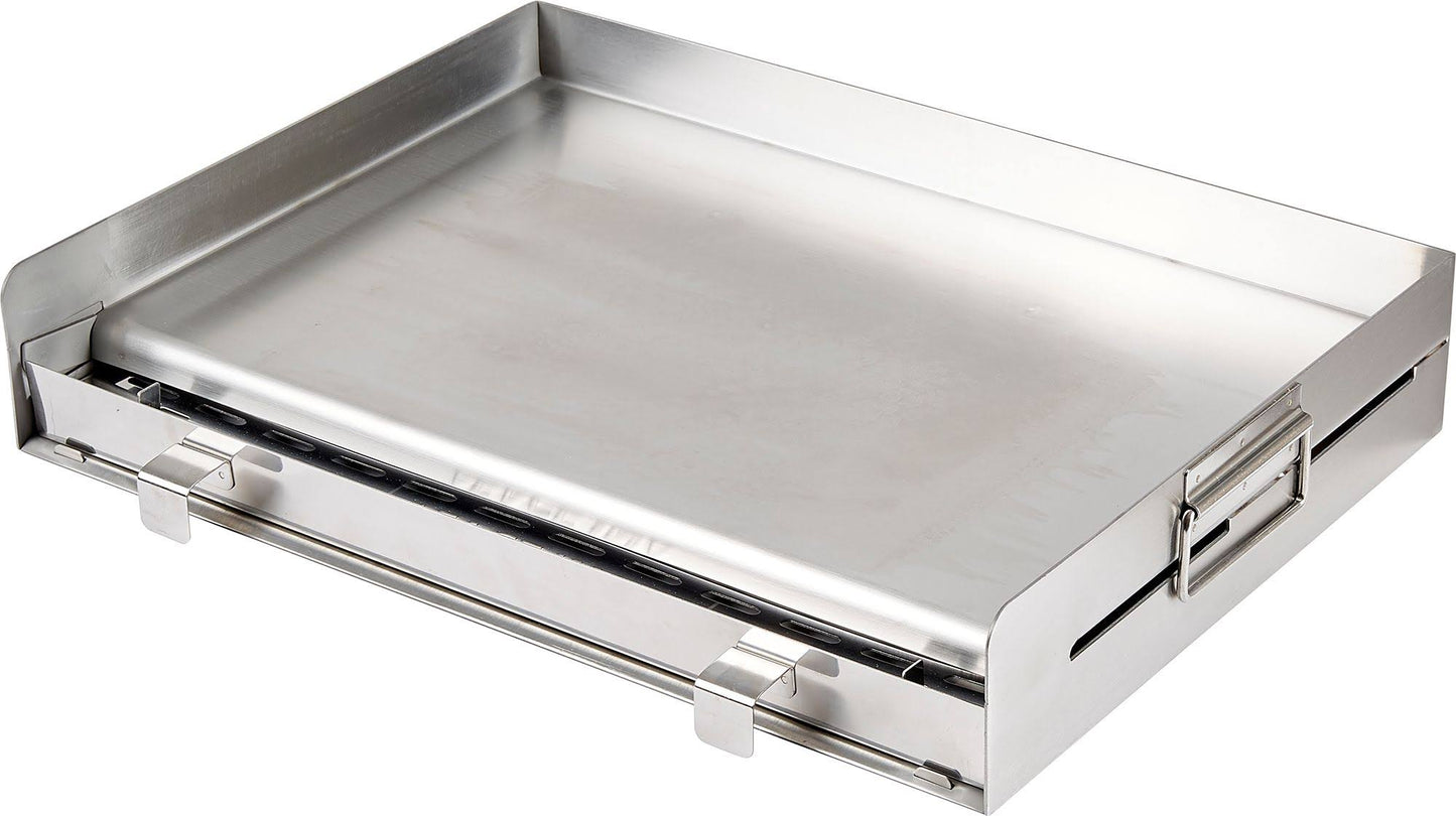 Field Stream Stainless Steel Griddle, Stainless Steel/Steel