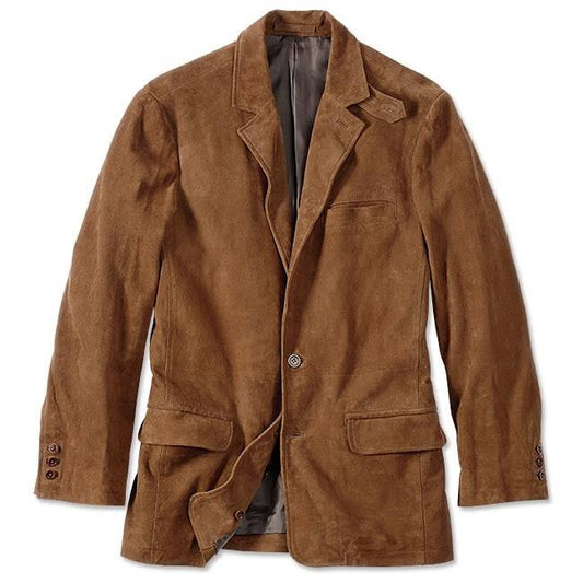 Presidential Suede Blazer for Men | Brown | Size 36 | Orvis