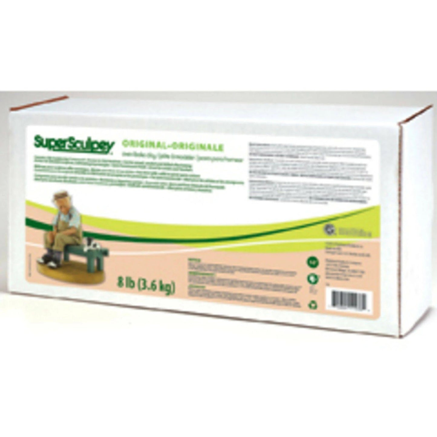 Super Sculpey 8 lbs Clay Beige