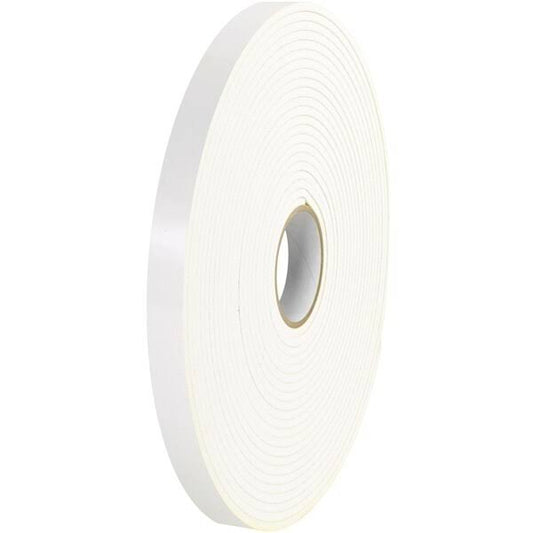 Tape Logic Double Sided Foam Tape 3/4 x 72 Yard (1/32 Thick White) (16 Roll/Case) T9544116