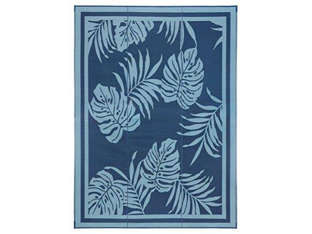 Faulkner 48896 RV Mat - Paradise - Blue - 9 x 12