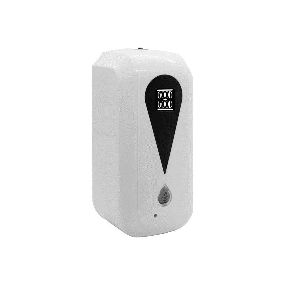 GOOD+GOOD 1000 ml. Wall Mount Automatic Gel Hand Sanitizer Dispenser in White AX18F003