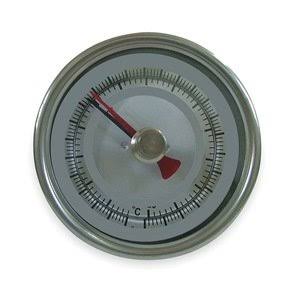 Bimetal Thermom, 3 in Dial, 150 to 750F BTM3608D