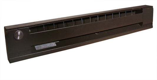 TPI H2912060C 1250/938W 240/208V 60in Commercial Baseboard Heater, Bronze