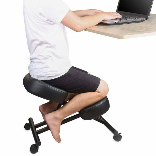 Dragonn Ergonomic Kneeling Chair, Adjustable Stool for Home and Office - Improve