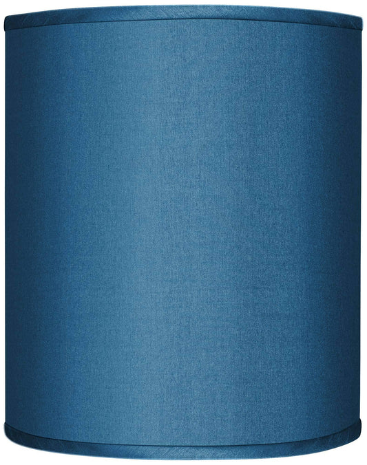 Possini Euro Design Blue Drum Lamp Shade 10x10x12 (Spider)