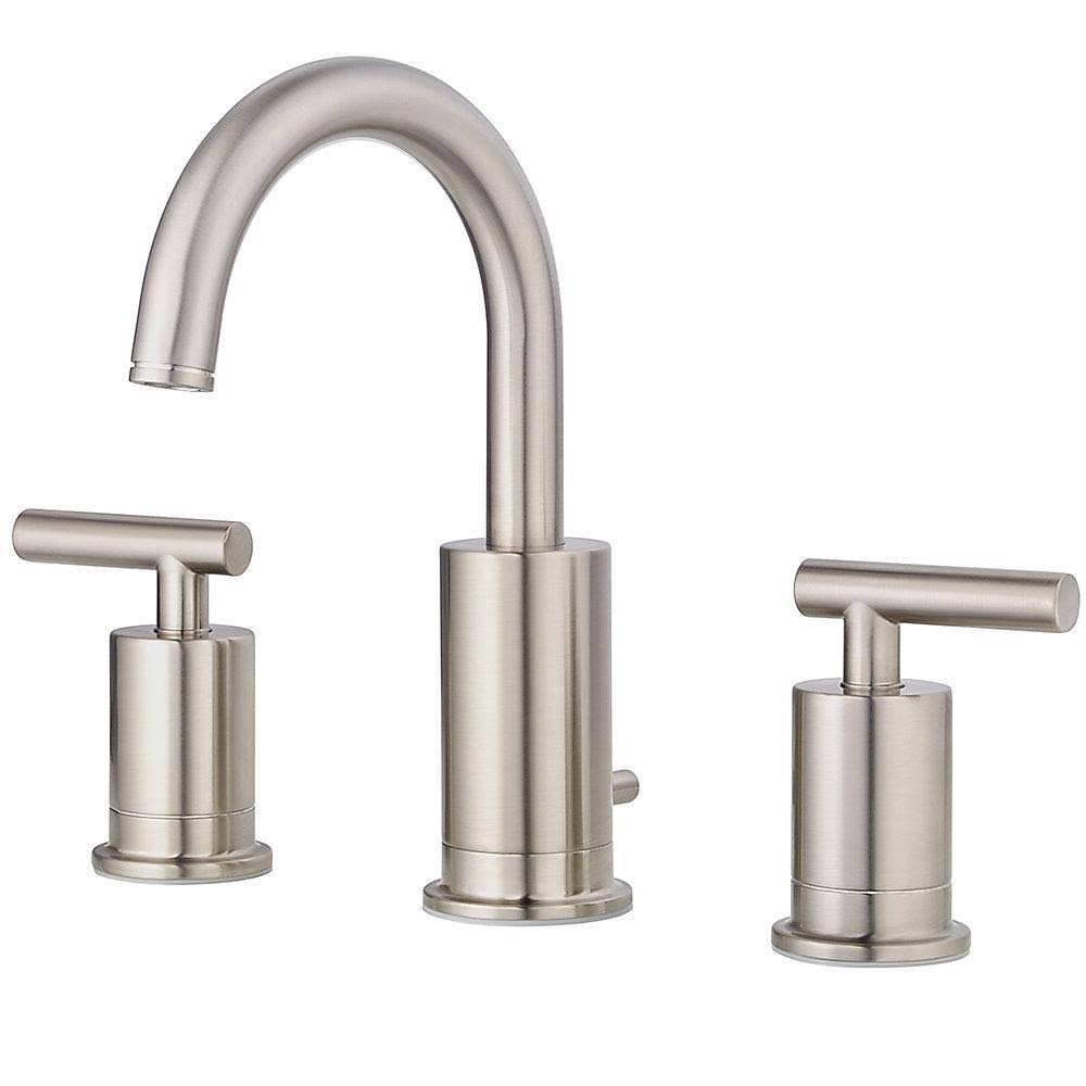 Pfister LG49-NC1K Contempra 2-Handle 8 Widespread Bathroom Faucet - Brushed Nickel