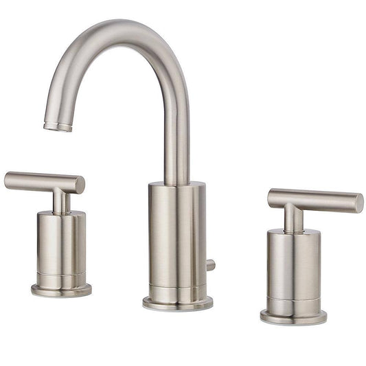 Pfister LG49-NC1K Contempra 2-Handle 8 Widespread Bathroom Faucet - Brushed Nickel