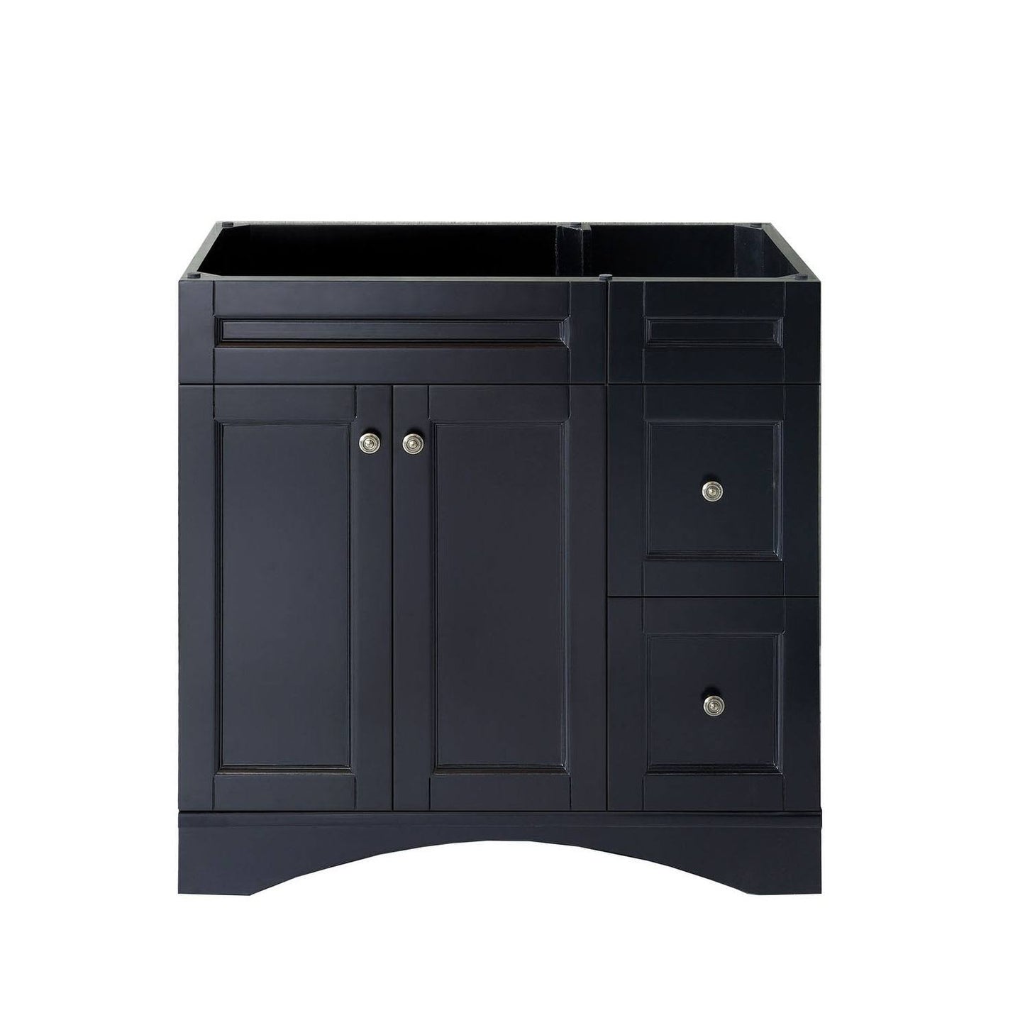 Virtu USA Elise 36 in. Vanity Cabinet Only in Espresso