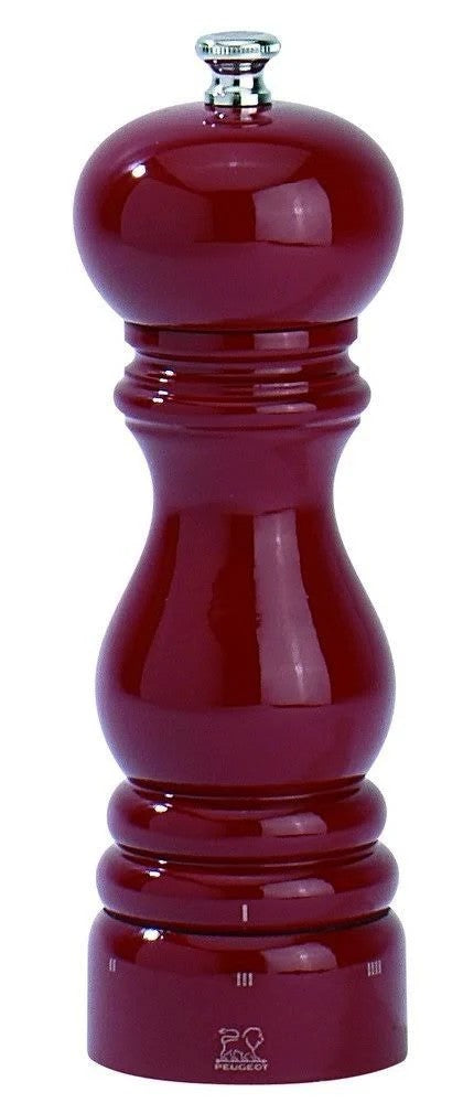 Peugeot 23584 Paris uSelect 7-Inch Pepper Mill, Red Lacquer