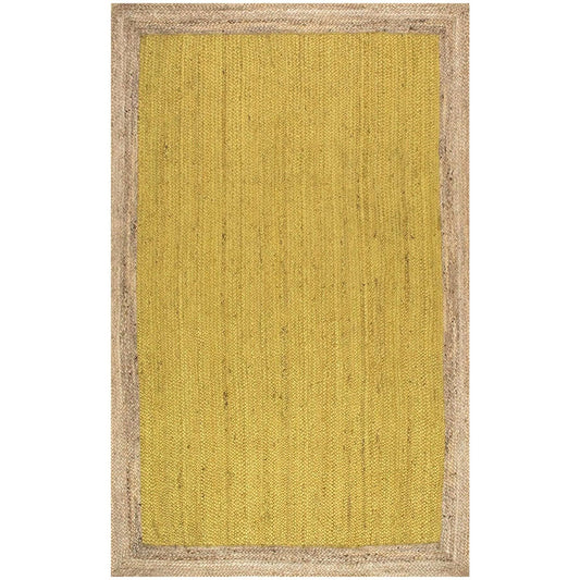 nuLOOM Eleonora Braided Area Rug Collection in Yellow Color - Size: 8x10