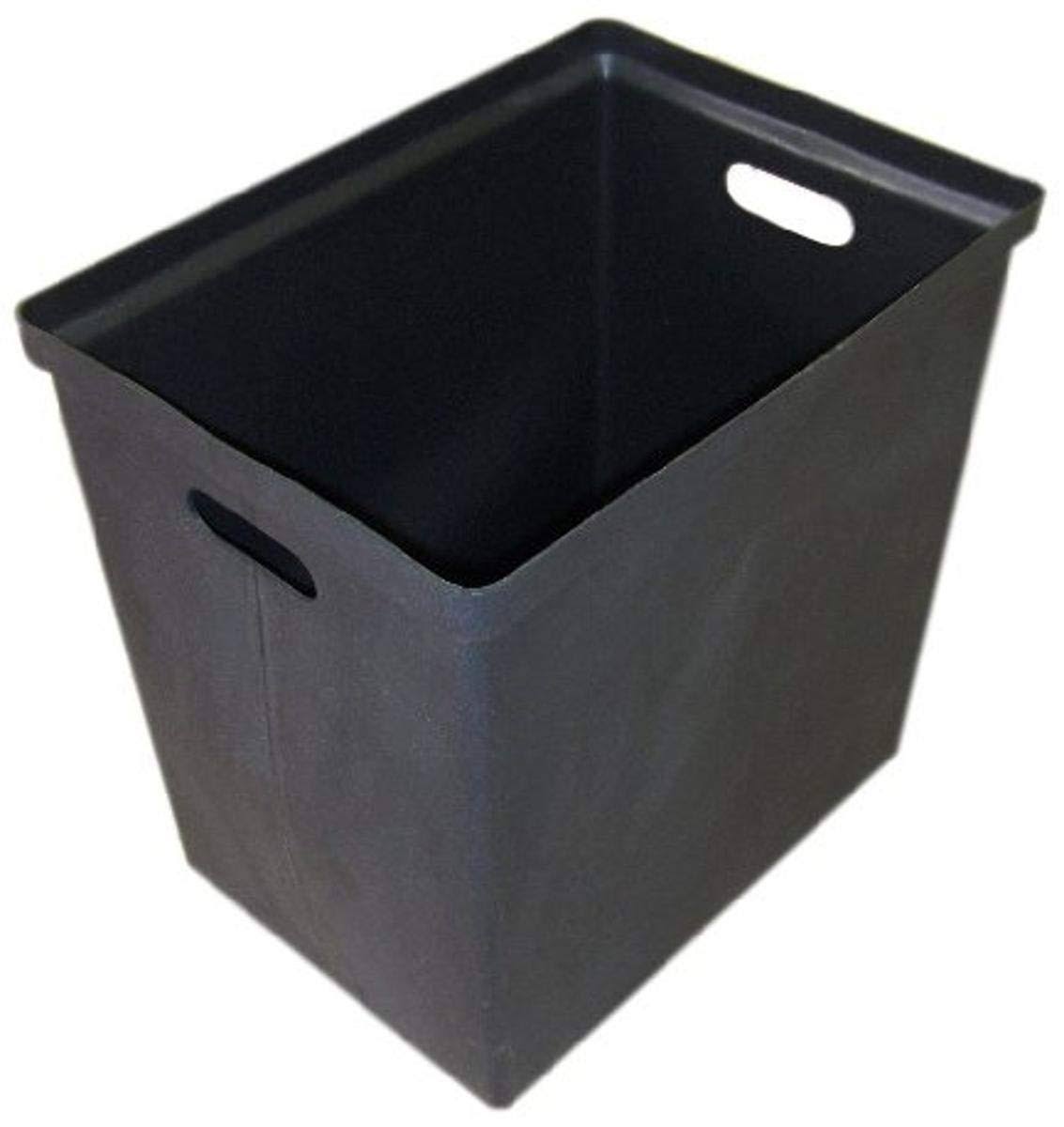 Forte Product Solutions Plastic 42 Gallon Trash Can, Black