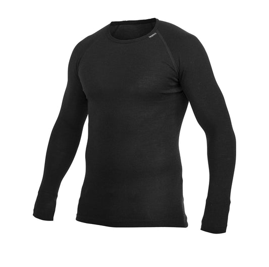 Woolpower Crewneck Lite - Black Xs