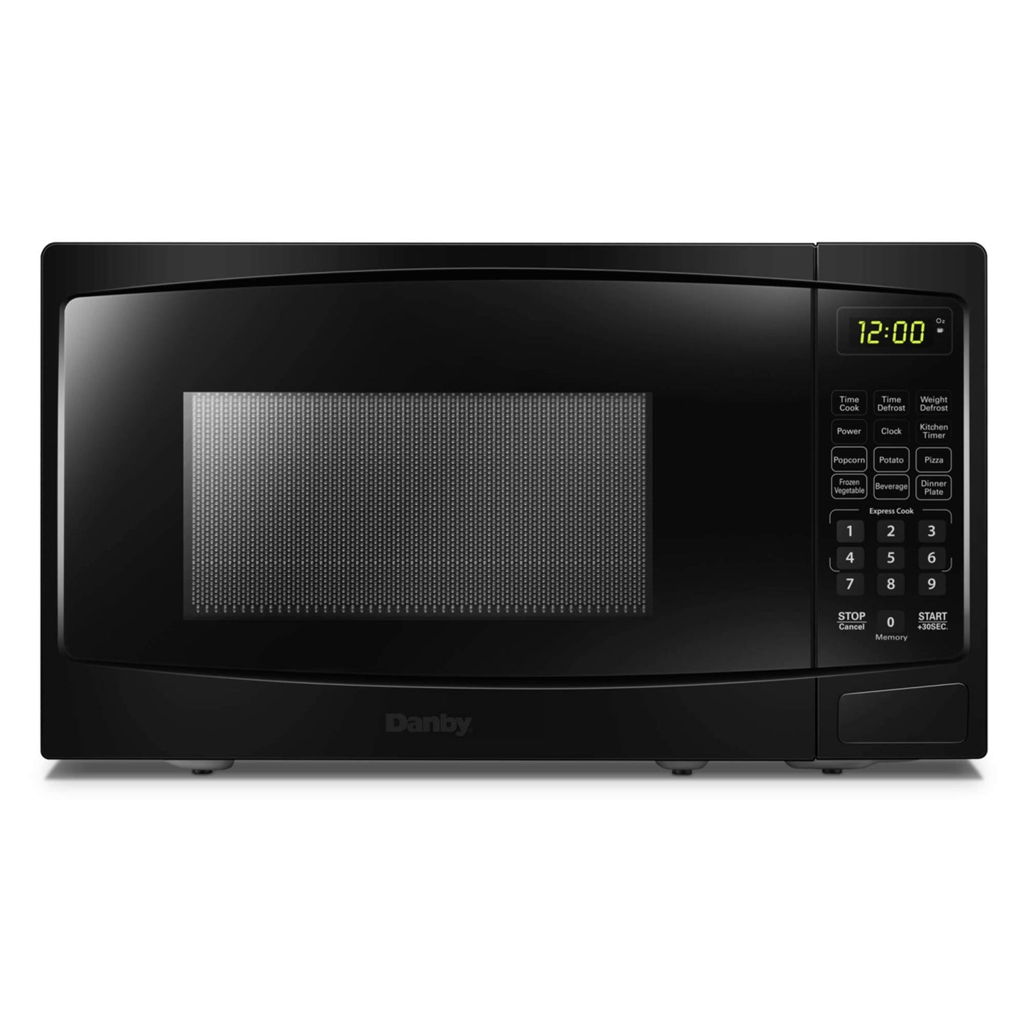 Danby 0.9 Cu. ft. Black Countertop Microwave-DBMW0920BBB