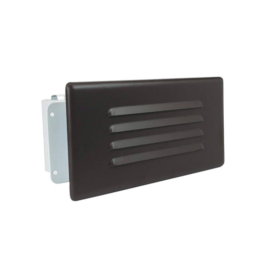 Nora NSI-601BZ LED Step Light with Louvered Face Plate