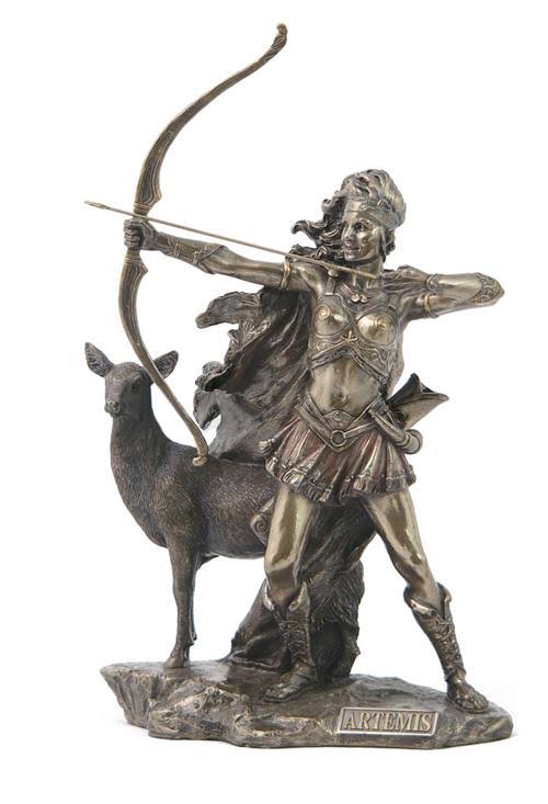 Artemis - The Goddess of Hunting and Wilderness Sculpture