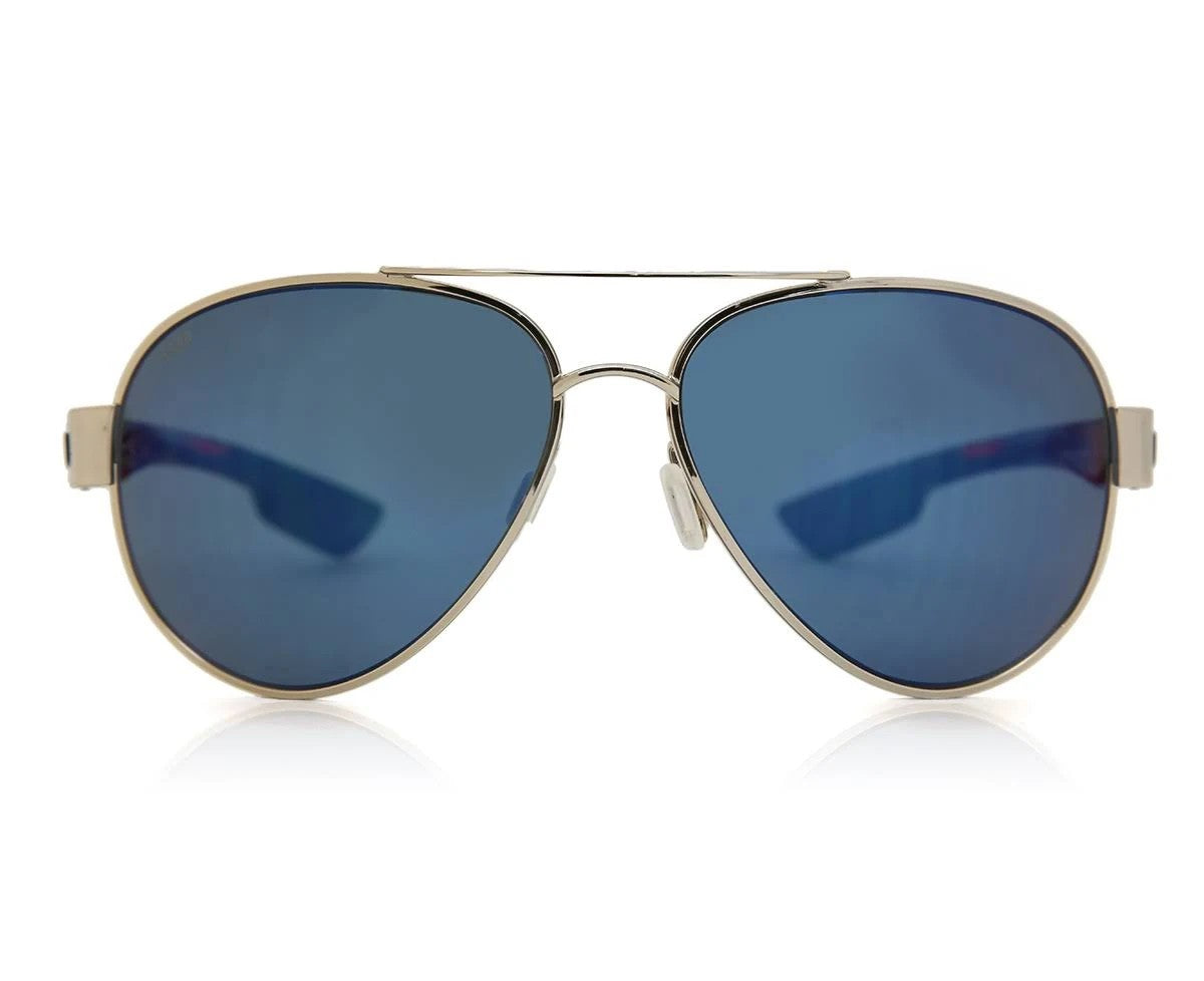 Costa Del Mar South Point Polarized Sunglasses Rose Gold / 580p Blue Mirror