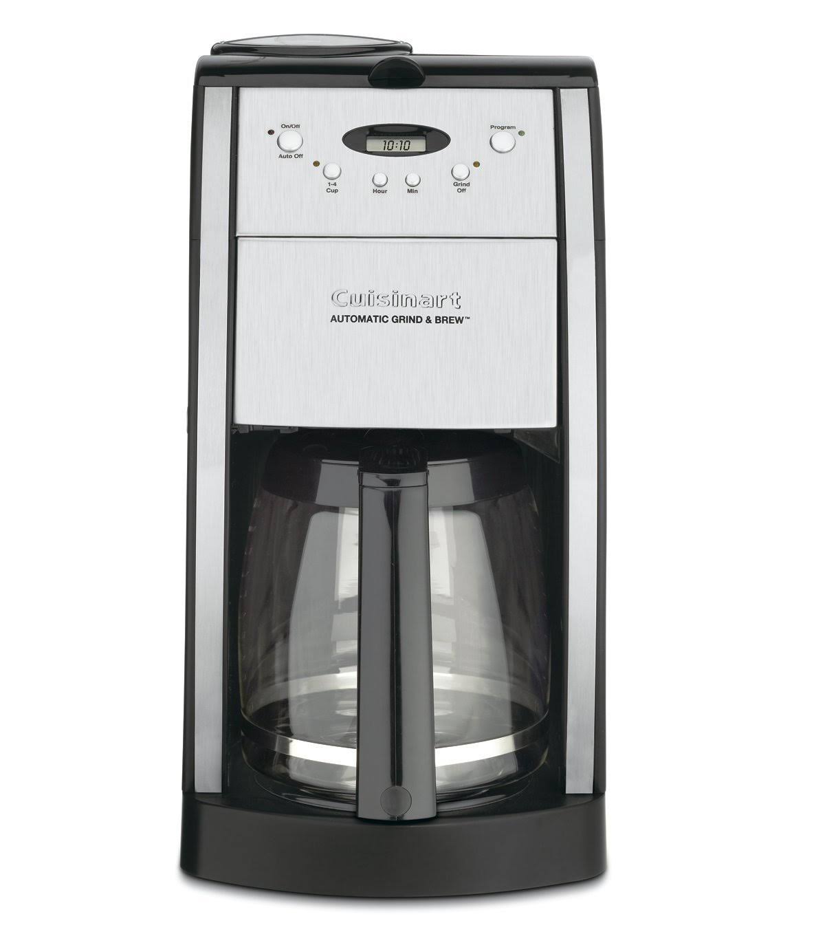 Cuisinart Dgb-550bk Grind Brew Automatic Coffeemaker, 12 Cup, Black