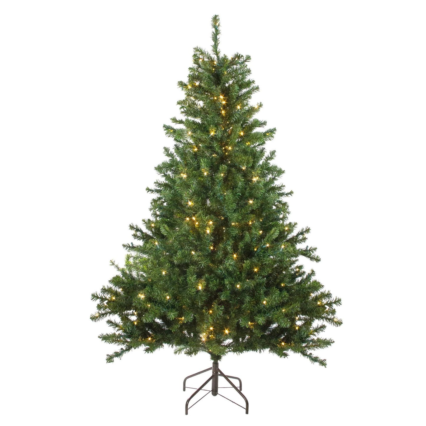 Northlight 8 Pre-Lit Canadian Pine Artificial Christmas Tree - Candlelight LED Lights