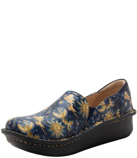 Alegria Debra Lullaby Print Leather Clogs - 35(5/5.5M)