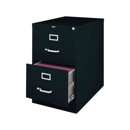 Staples - Drawer cabinet - 2 drawers - Legal - black