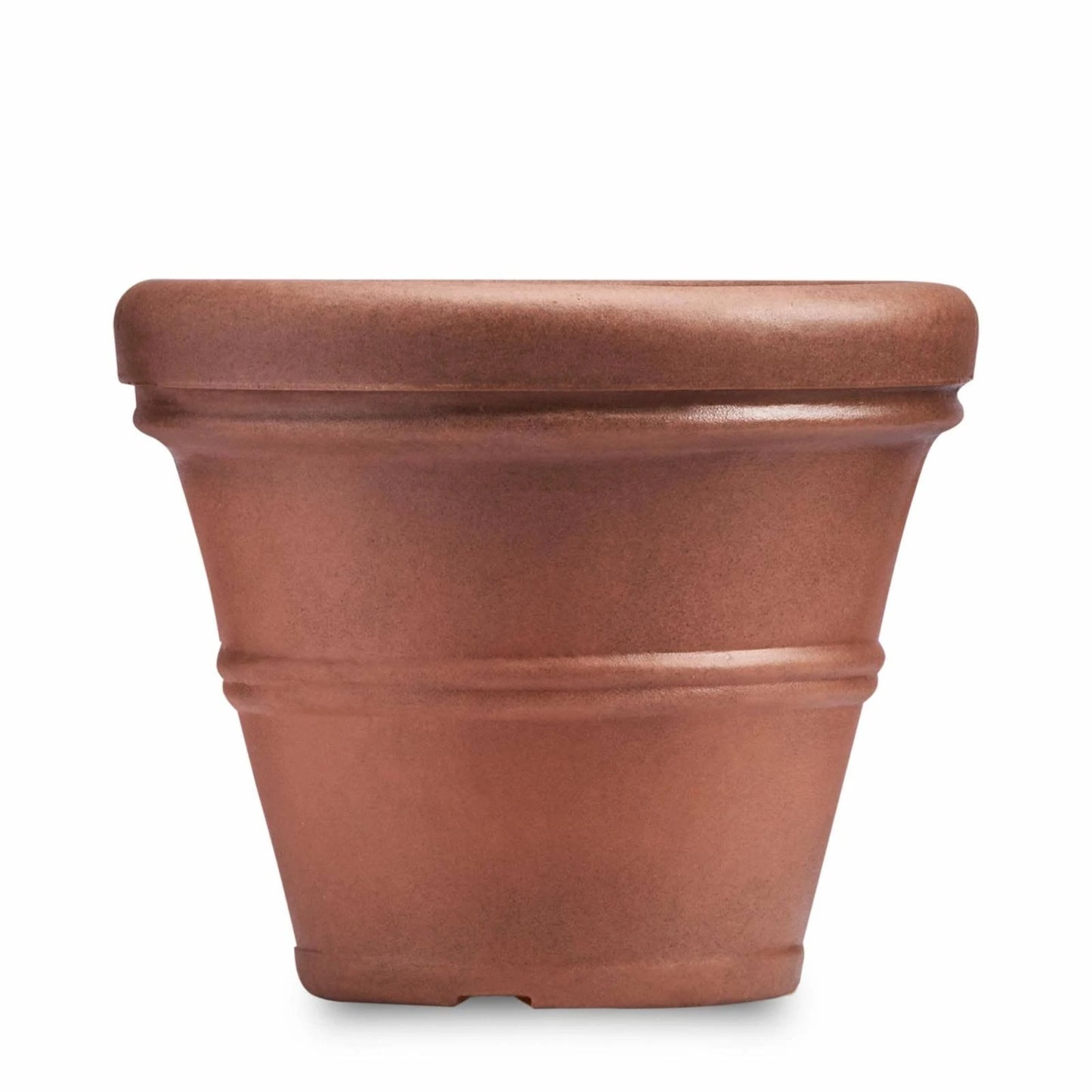 Crescent Garden Brunello Planter, Rust, 16-inch