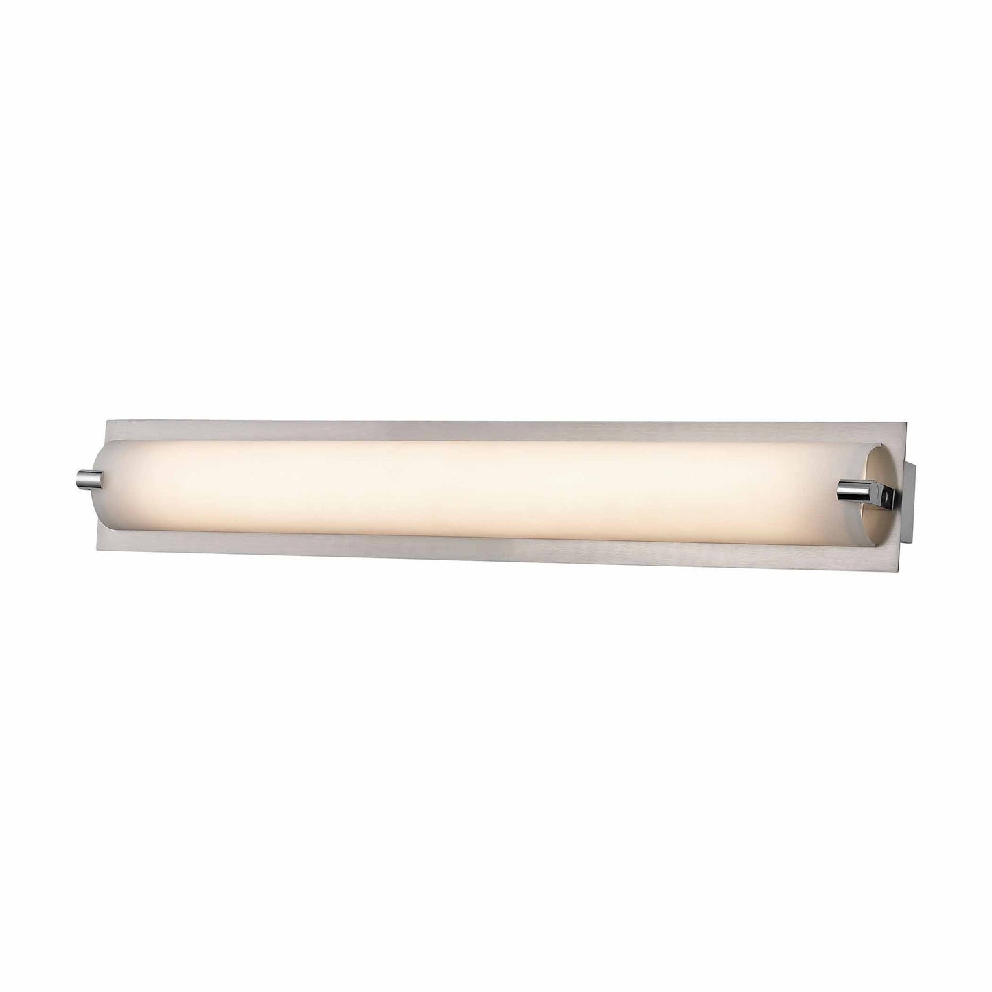 Elk Lighting WS4500-5-16M Piper 1 Light Small Vanity in Satin Nickel with Frosted Glass